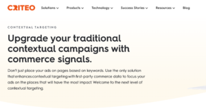 criteo contextual targeting